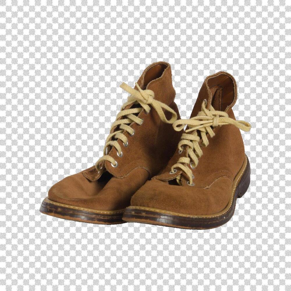 Men's Brown and Tan Boot